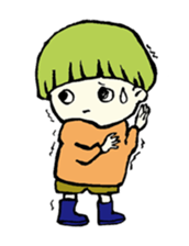 moss boy sticker sticker #1618105