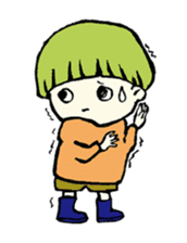 moss boy sticker sticker #1618105