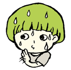 moss boy sticker sticker #1618106
