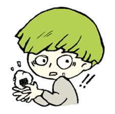 moss boy sticker sticker #1618110