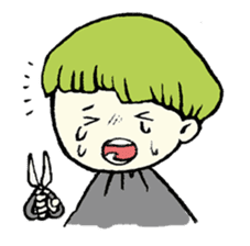 moss boy sticker sticker #1618112