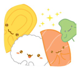 NIGIRIMAKI set of BentoLand sticker #1618173