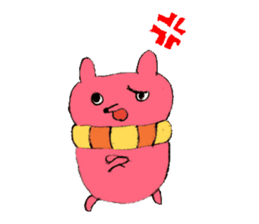 BEAR RABBIT. sticker #1618356