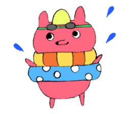 BEAR RABBIT. sticker #1618390