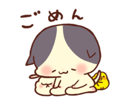 A lop eared Cat&Labbit sticker #1618434