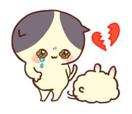 A lop eared Cat&Labbit sticker #1618468