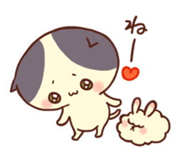 A lop eared Cat&Labbit sticker #1618471