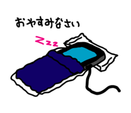 Smao. he is smartphone. sticker #1618834