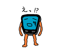 Smao. he is smartphone. sticker #1618855