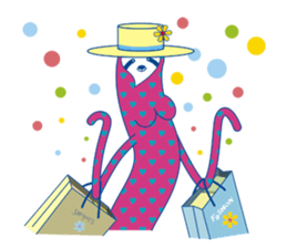 Pretty pink SLOTH. sticker #1618892