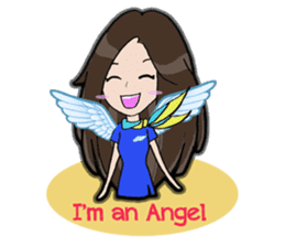 Flight Attendant! sticker #1619633