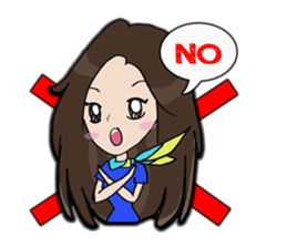 Flight Attendant! sticker #1619645