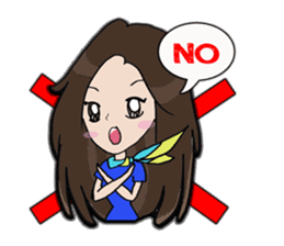 Flight Attendant! sticker #1619645