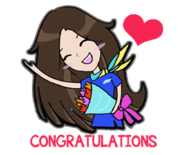 Flight Attendant! sticker #1619646