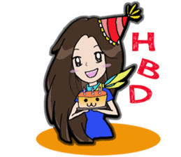 Flight Attendant! sticker #1619649