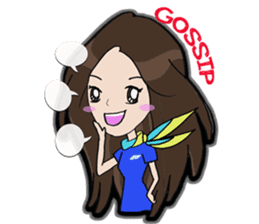 Flight Attendant! sticker #1619653