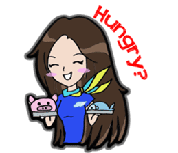 Flight Attendant! sticker #1619654