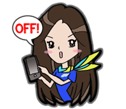 Flight Attendant! sticker #1619658