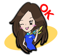 Flight Attendant! sticker #1619660