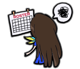 Flight Attendant! sticker #1619664