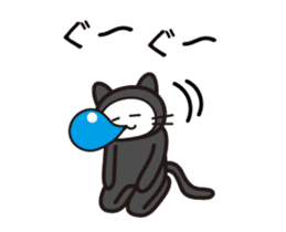 Zentai cat sticker #1620762