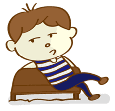 Common Boy Sticker sticker #1621795