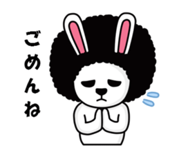 BOMBER RABBIT sticker #1621838