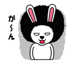 BOMBER RABBIT sticker #1621850