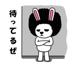 BOMBER RABBIT sticker #1621861