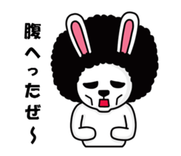 BOMBER RABBIT sticker #1621865