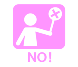 pictogram woman sticker #1621982