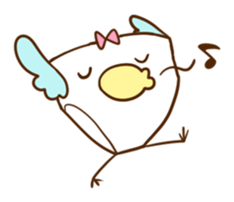 hakeru birds sticker #1622258