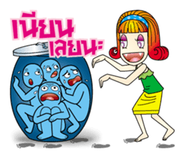 famous Thai ghost sticker #1622599