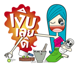 famous Thai ghost sticker #1622605