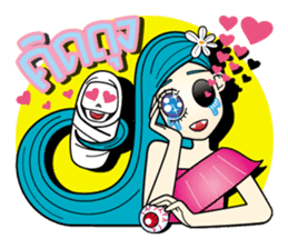 famous Thai ghost sticker #1622607