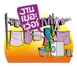 famous Thai ghost sticker #1622609