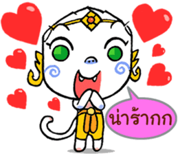 Thai Magic Monkey sticker #1622673