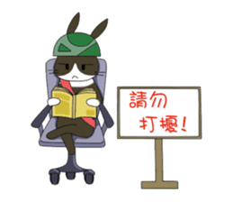 The Army Rabbits - Social Activities CHN sticker #1622780
