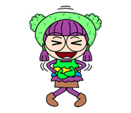 Fashionista Violet sticker #1623372