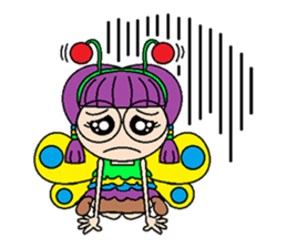 Fashionista Violet sticker #1623382