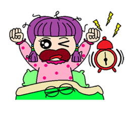 Fashionista Violet sticker #1623391