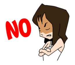 30 senior girl sticker #1623396