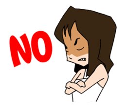 30 senior girl sticker #1623396