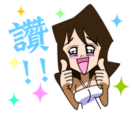 30 senior girl sticker #1623401