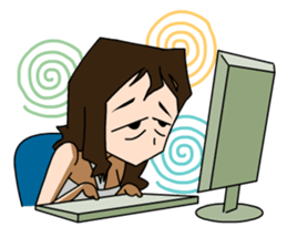 30 senior girl sticker #1623402