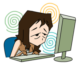 30 senior girl sticker #1623402