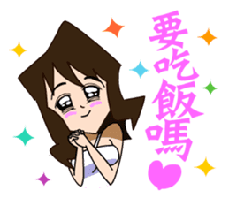 30 senior girl sticker #1623409