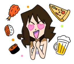 30 senior girl sticker #1623415