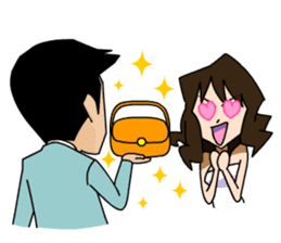 30 senior girl sticker #1623417