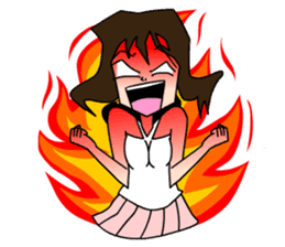 30 senior girl sticker #1623422